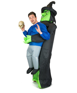 Inflatable Lift Me Up Witch Costume