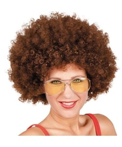 Brown Afro Wig