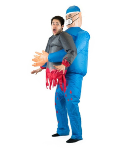 Inflatable Lift Me Me Doctor CostumeInflatable Lift Me Me Doctor Costume