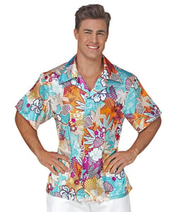 Satin Hawaiian Shirt