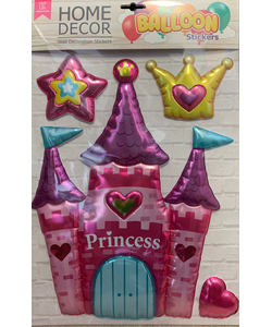 Princess Castle Home Decor Balloon Wall Sticker