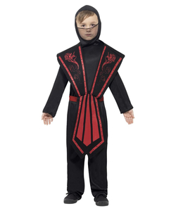 Red Ninja Costume - Kids