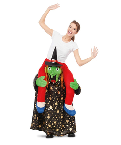 Ride On Witch Costume - Adult