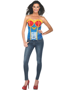 Wonder Woman Corset - Ladies