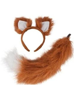 Mr Fox Tail and Ear Set