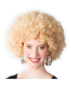 Ladies Blonde Afro Wig