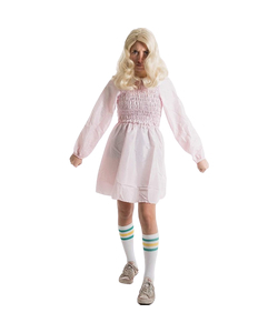 Women's Eleven Pink Dress Stranger Costume