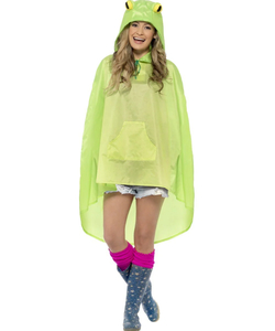 Frog Party Poncho