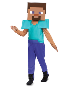 Minecraft Steve Costume - Kids