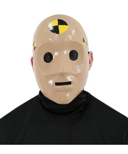 Crash Test Dummy Mask