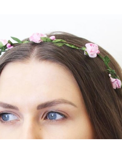 Flower Hairband - Pink