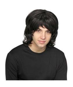 70s Shag Wig - Black