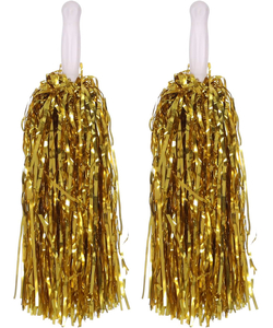 Gold Pom Poms