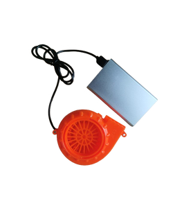 Lightweight Battery Pack - Suits Inflatable Costume Fans and More. fan pictured