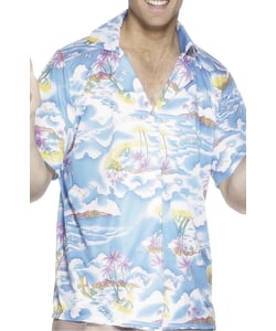 Blue Hawaiian Shirt