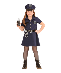 Police Girl Costume - Kids