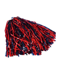 Red & Blue Pom Pom - 1 Pack