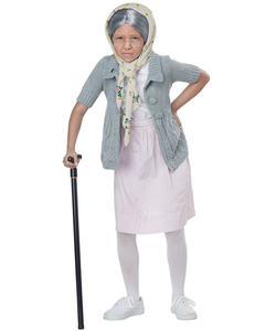 Grandma kids costume