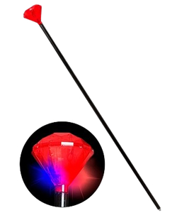 Blinking Light Ruby Cane