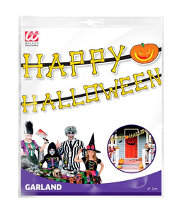 Happy Halloween Garland