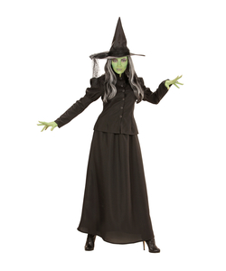 Arms open dark witch costume