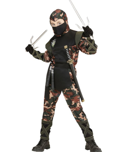 Ninja Soldier Costume - Full view