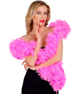 Pink Feather Boa - 80g