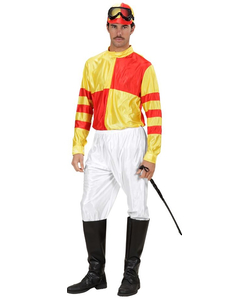 Red and Yellow Jockey Costume