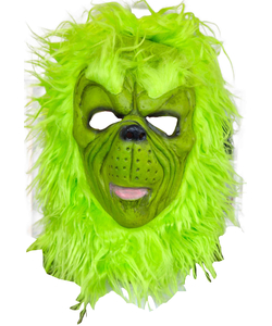 Green Goblin Christmas Mask - Front View