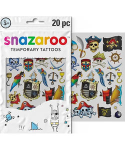 Snazaroo - Boys Adventure Temporary Tattoos - In Packaging