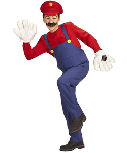 Super Plumber Costume - Kids