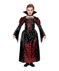 Elegant Vampiress Costume black and red