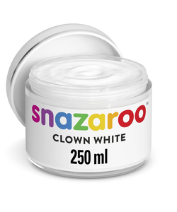 Snazaroo White Face Paint Pot - 250ml