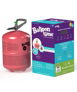 Disposable Helium Tank - 50 Balloon Capacity