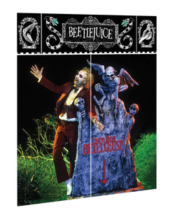 Beetlejuice Wall Scene Setter Decorating Kit