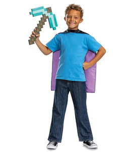 Minecraft Pickaxe & Cape Set