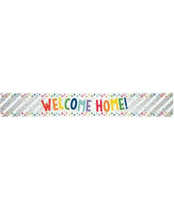 Welcome Home Foil Banner - 2.7m