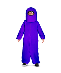 Among Us Impostor Purple Costume - Kids