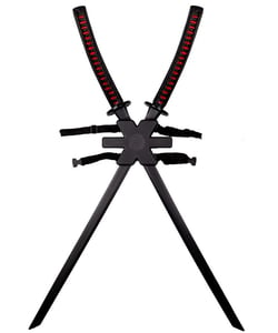 Ninja Backpack with 2 swords - Full View