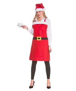 Santa apron + hat