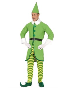 Green elf costume