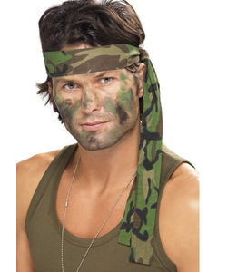 Camouflage headband