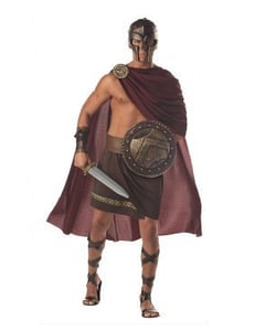 Spartan warrior costume