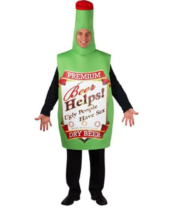 Funny Beer Bottle Costume