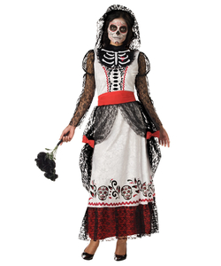 skeleton bride costume