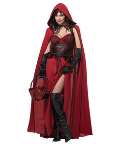 Dark Red Riding Hood Costume