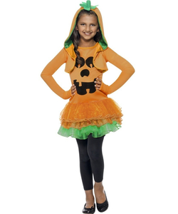 Kids Pumpkin Tutu Dress