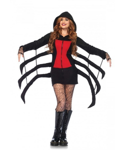 cozy black widow costume