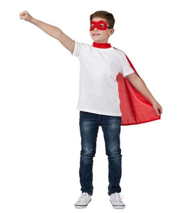 superhero cape & mask