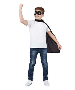 superhero cape & mask